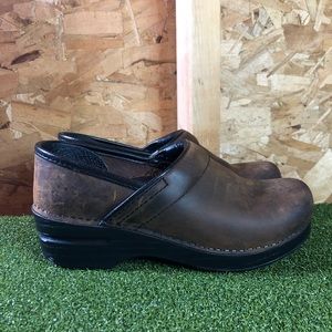 Dansko Professional Antique 206780202 Brown Leather Clogs Shoes EU 36 Women’s 36